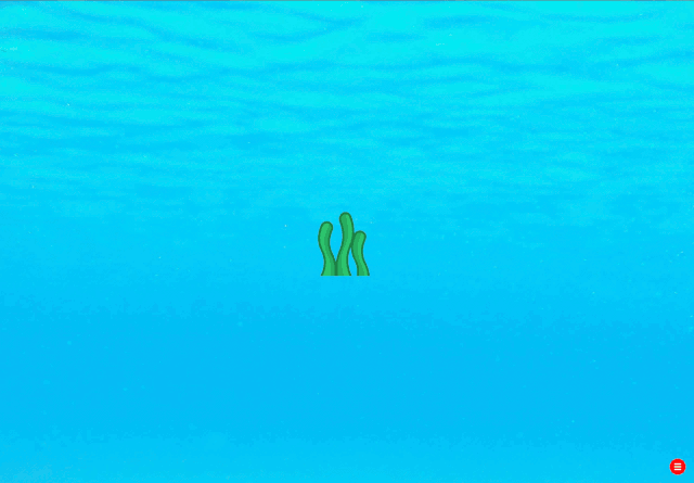 Animated fish stimuli in congruent and incongruent conditions