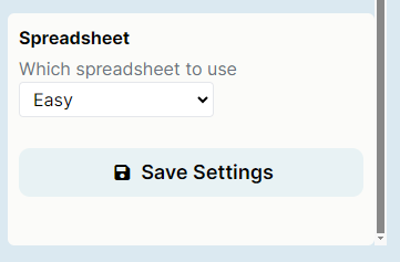 Screenshot of the Save Settings button at the bottom of the Node Settings window in the New Experiment Builder